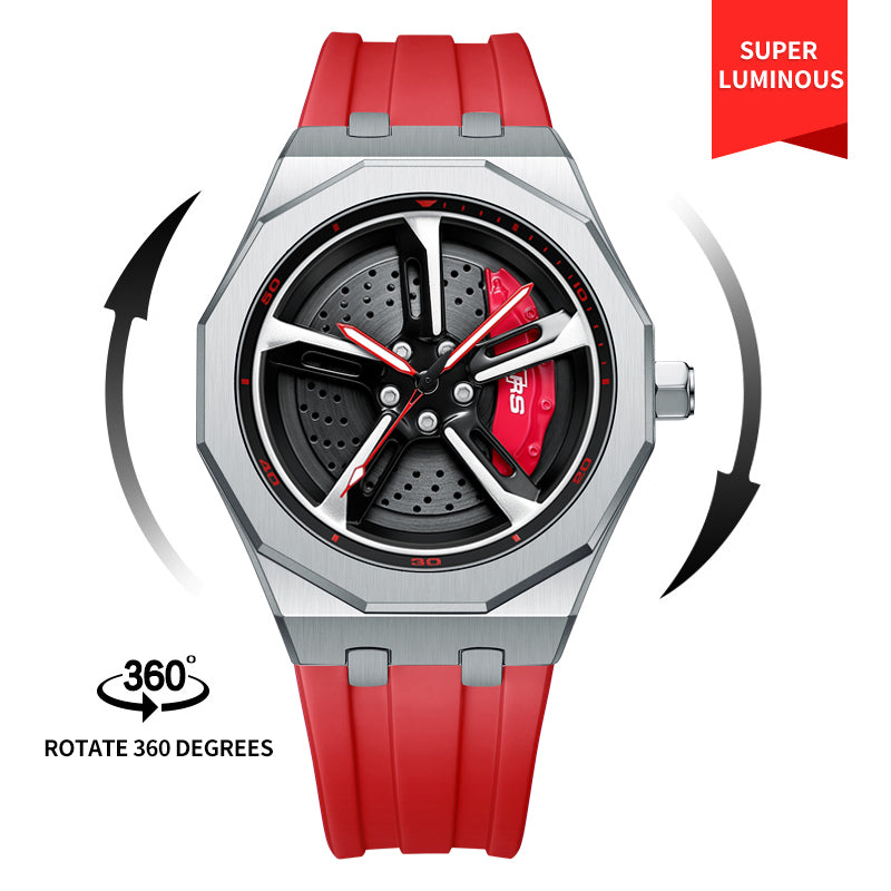 COUPE RS SILVER - SPINNING WATCH | AUDI