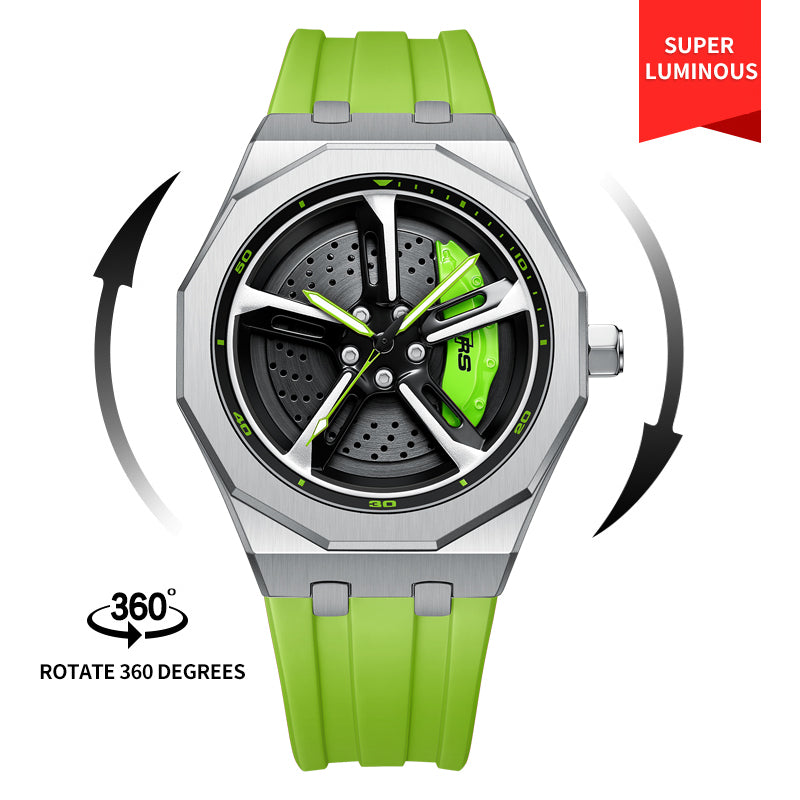 COUPE RS SILVER - SPINNING WATCH | AUDI