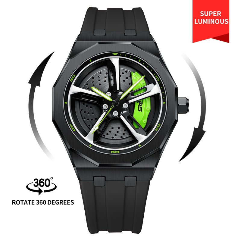 COUPE RS BLACK - SPINNING WATCH