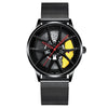 DRIVECLOX NON SPINNING CAR RIM WATCH EDITION