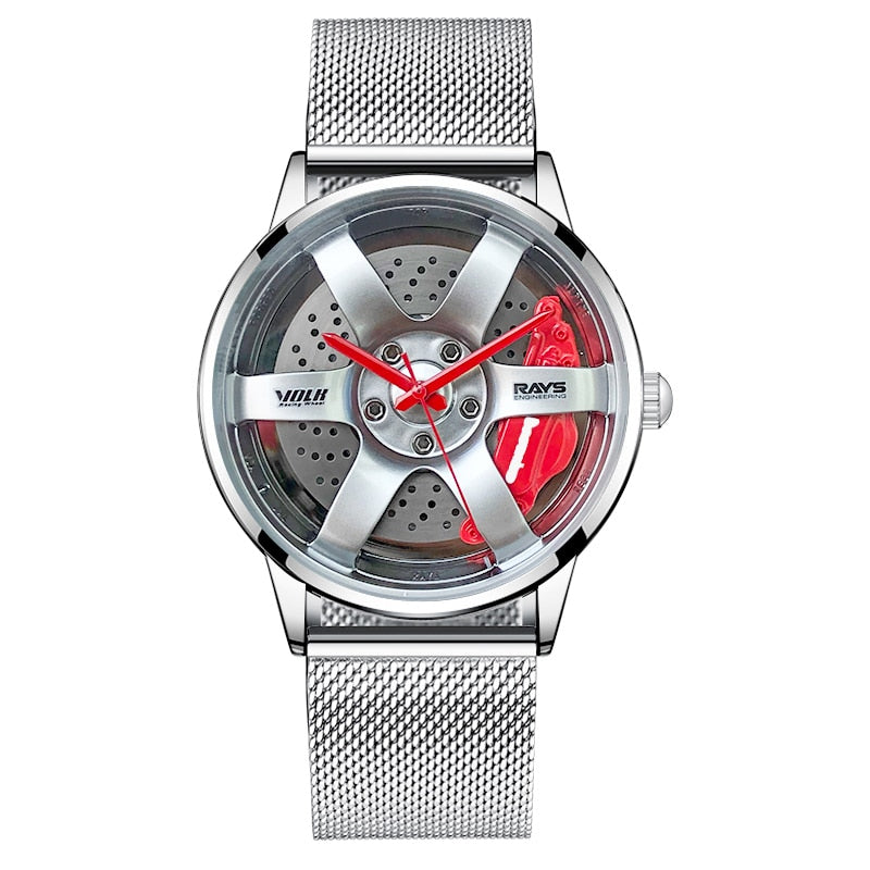 VOLK TE37 WHITE - NON SPINNING WATCH