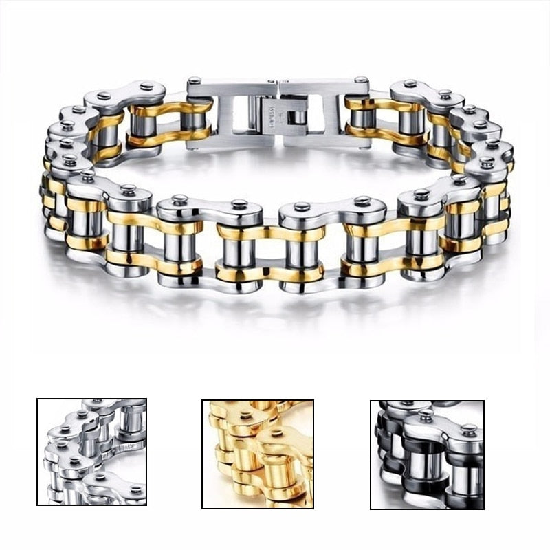 BICYCLE CHAIN BRACELET