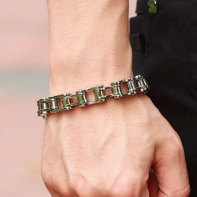 BICYCLE CHAIN BRACELET